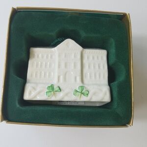 Belleek Christmas Ornament